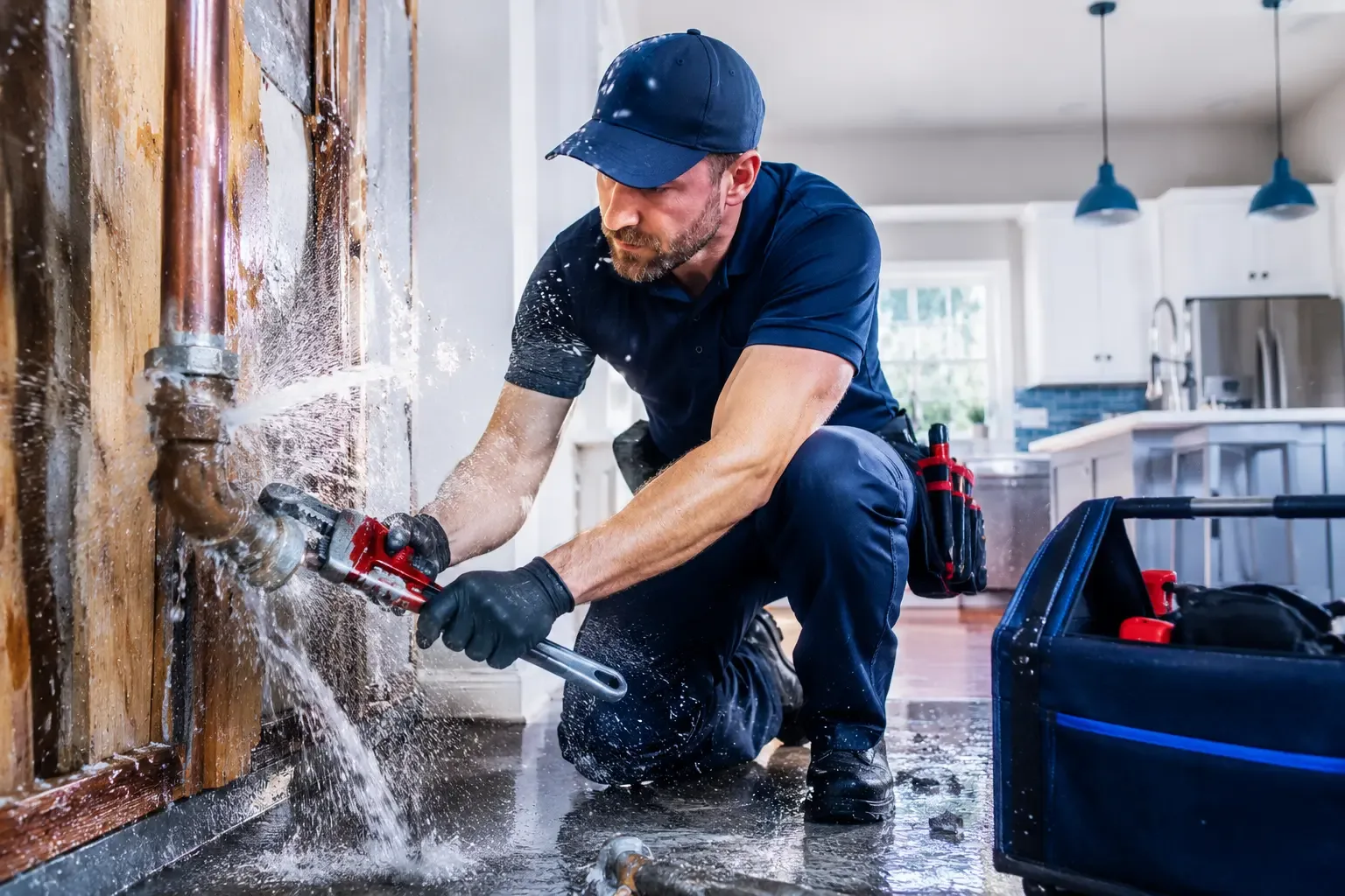 Local emergency pipe repair professionals in New Edinburg, AR